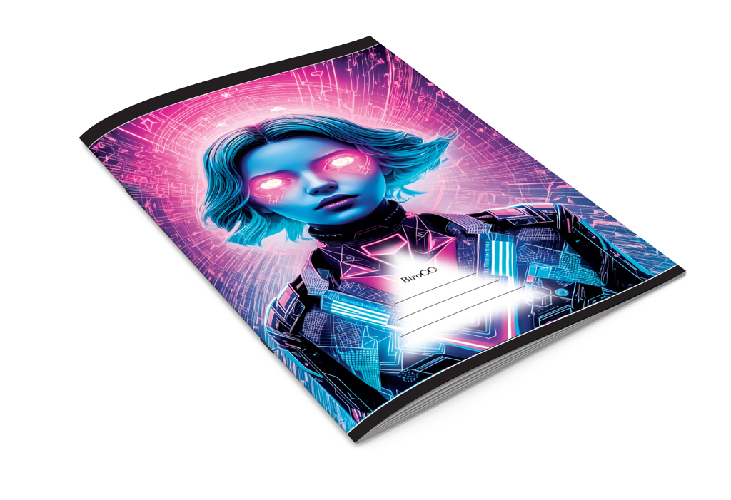 Caiet aritmetica A5 cu 48 file, coperta multicolora, BiroCO - imagine 3